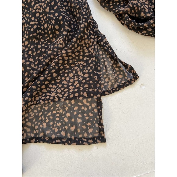 BY TOGETHER WOMEN'S Blouse/SHIRT/Top 3/4 Sleeve FLOWY Lined EUC‎ - Picture 10 of 10